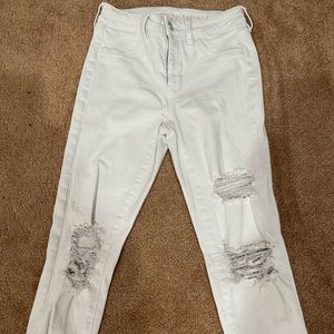 White American Eagle Next Level Stretch Jeans